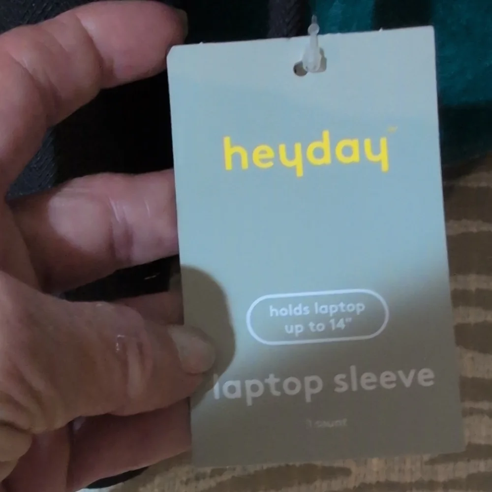 Heyday Black Computer Bag Nwt